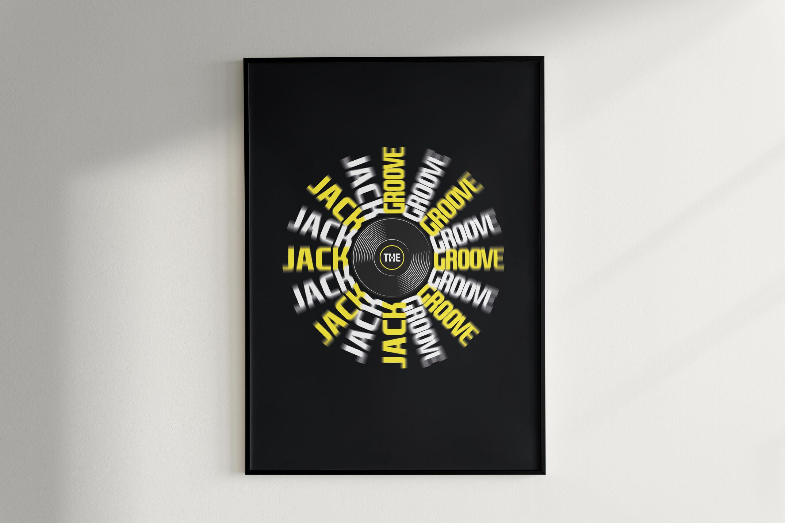 Jack The Groove Prints Black