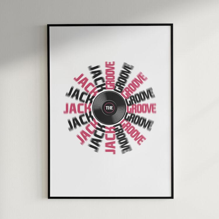 Jack The Groove Prints White