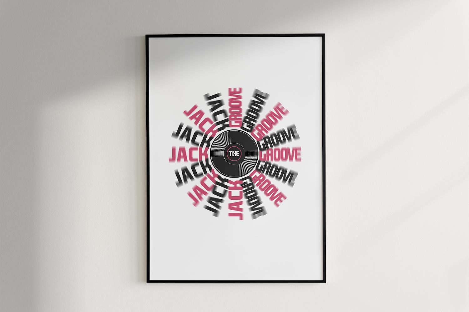 Jack The Groove Prints White