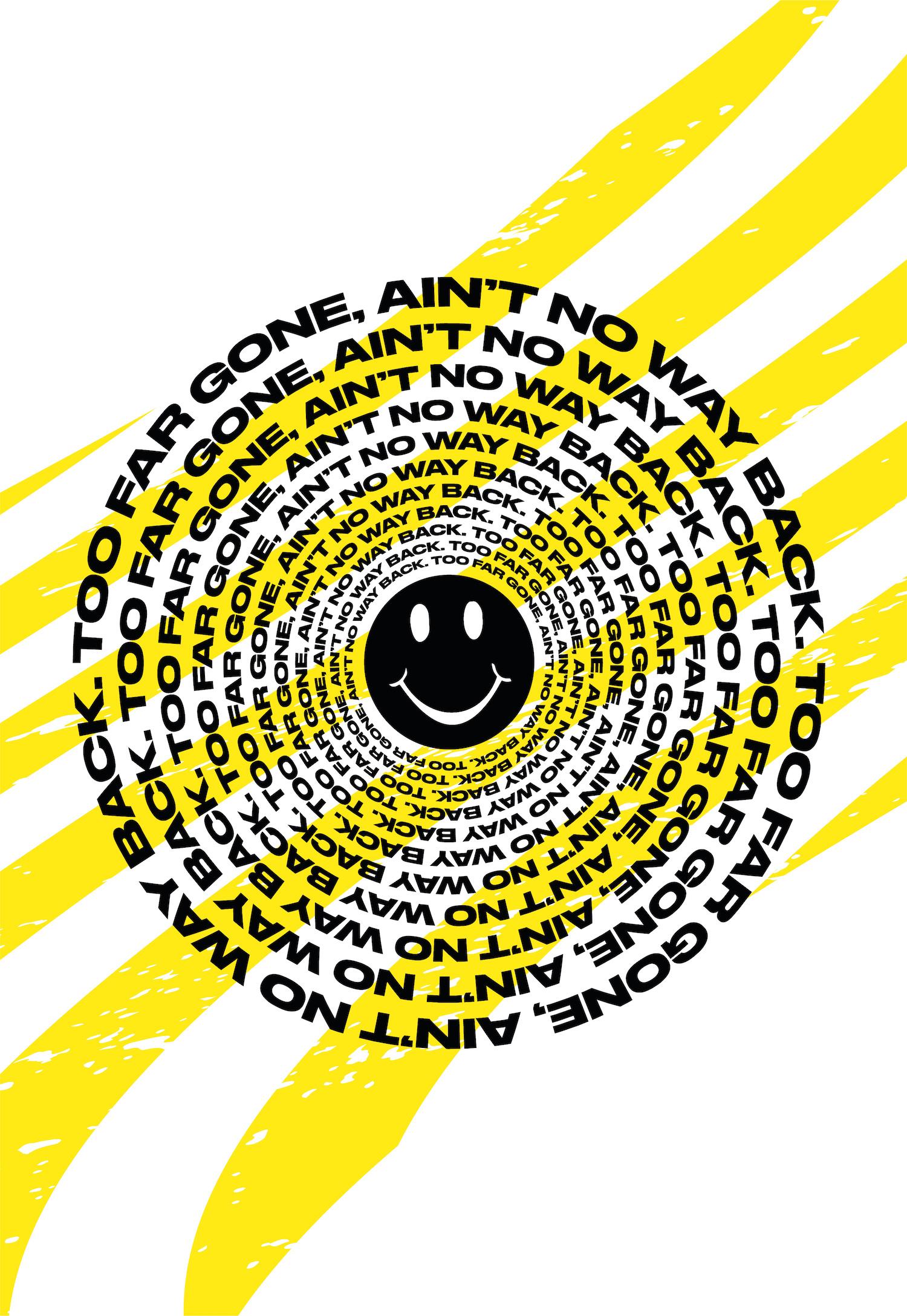 No Way Back Print White